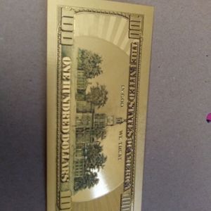 24k Gold Federal Reserve Note $100 coll